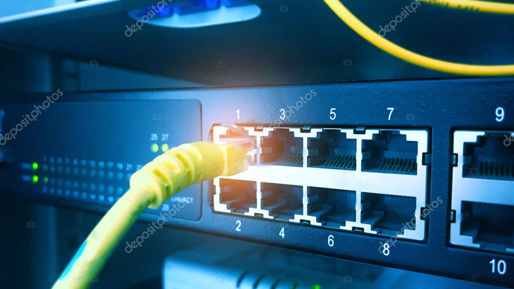 Schema di segmentazione della rete aziendale con VLAN