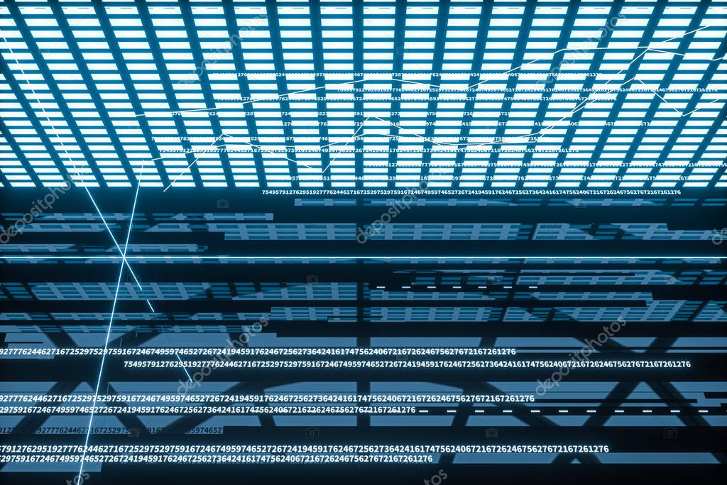 Esempio di sito vetrina aziendale visualizzato su un computer