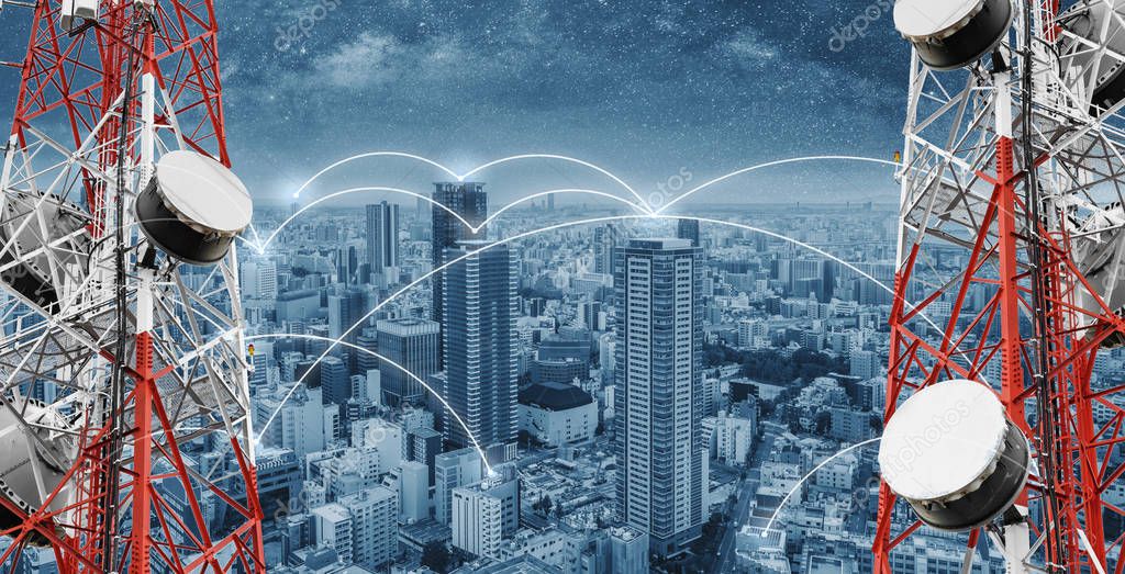 Collegamento WiFi a lunga distanza tra due edifici commerciali